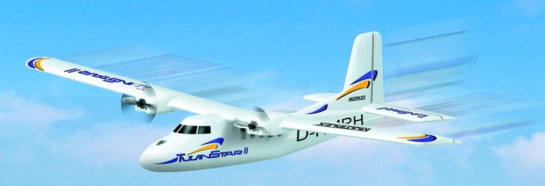 Avión eléctrico de iniciación Twin Star de Lee